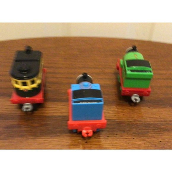 Lot 2 Thomas Friends Take N Play Die Cast Trains PHILIP PERCY + 1 Plastic THOMAS - Picture 3 of 8